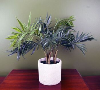 Palmier artificiel dans un pot décoratif 40 cm 1