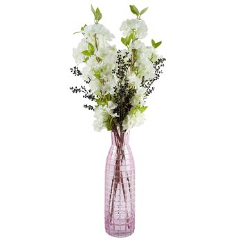 Fleurs artificielles tige de fleur blanche 100cm 4