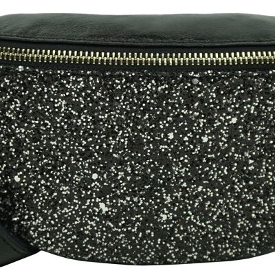 Suzanne glitter leather fanny pack 53004-3