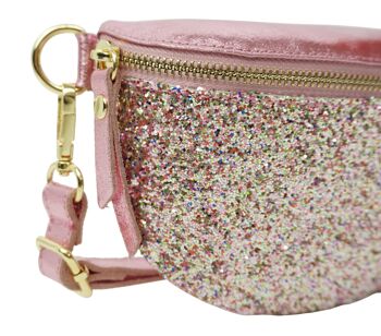 Sac banane en cuir paillettes Suzanne 53004-3 28