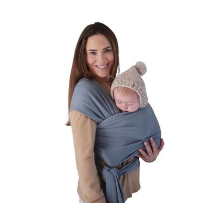 Mushie - Fular para bebé - Confeccionado en algodón orgánico - 5,40 x 0,45 m