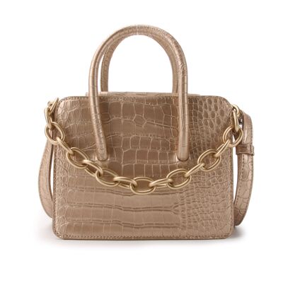 ORTA NOVA Sac bandoulière Trieste | Beige Doré