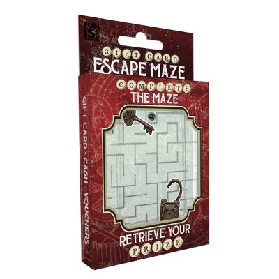 Gift Card Escape Maze