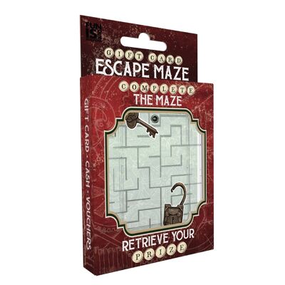 Geschenkkarte Escape Maze