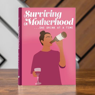 Sobrevivir a la maternidad una copa de vino a la vez