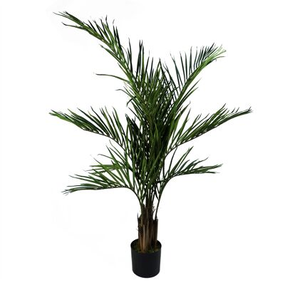 Árbol artificial de palmera Areca de 150 cm con diseño de hojas