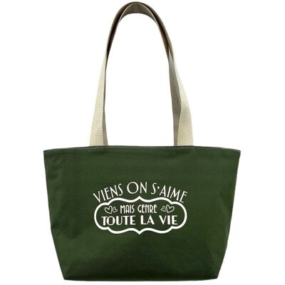 Borsa Mademoiselle, "Dai, ci amiamo ma come per il resto della nostra vita" Brooklyn kaki