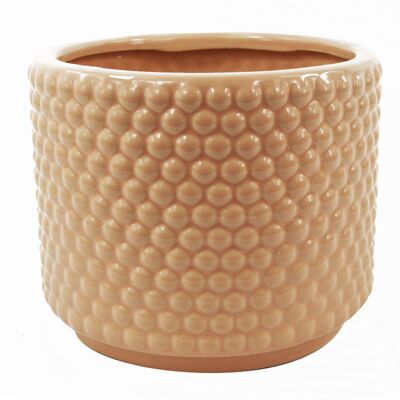 Vaso per piante in ceramica Dotty Pink 15 x 15 x 12.5cm