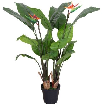 Plantes artificielles tropicales 120 cm Plante paradisiaque Plantes 120 cm