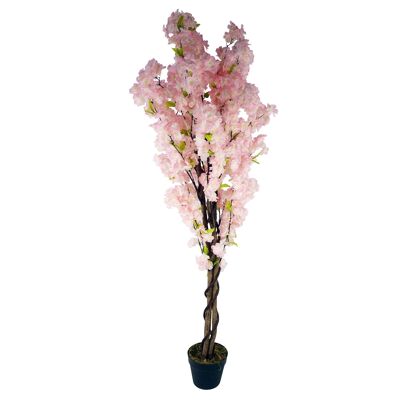 Künstlicher rosa Blütenbaum