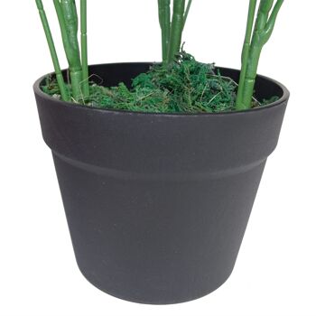 Plante Artificielle Schefflera Arboricola Pot En Plastique 55cm 2