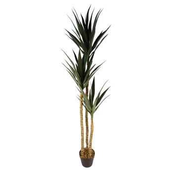 Plante tropicale artificielle XL Triple Yukka Tree 1