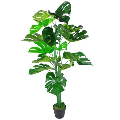 Künstliche Monstera-Käsepflanze, 120 cm