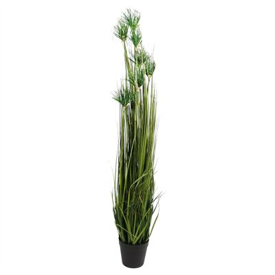 Planta de césped ornamental artificial 120 cm