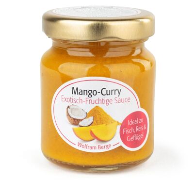 Salsa fruttata esotica al curry e mango, 50 ml