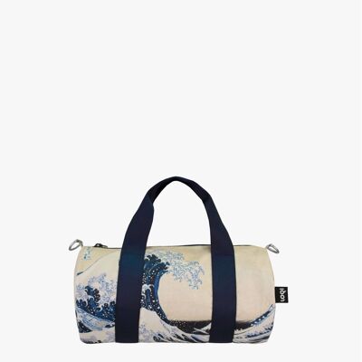 KATSUSHIKA HOKUSAI Mini weekender riciclato La Grande Onda