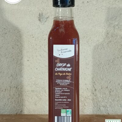 Chestnut Syrup - 25cl bottle