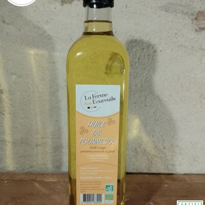 Olio di Girasole - Bottiglia da 75cl