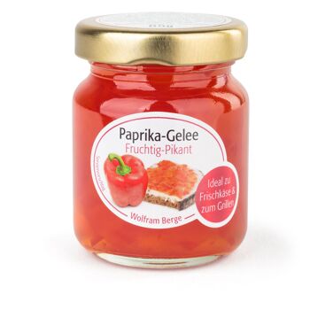 Gelée de poivron rouge fruitée et épicée, 65g