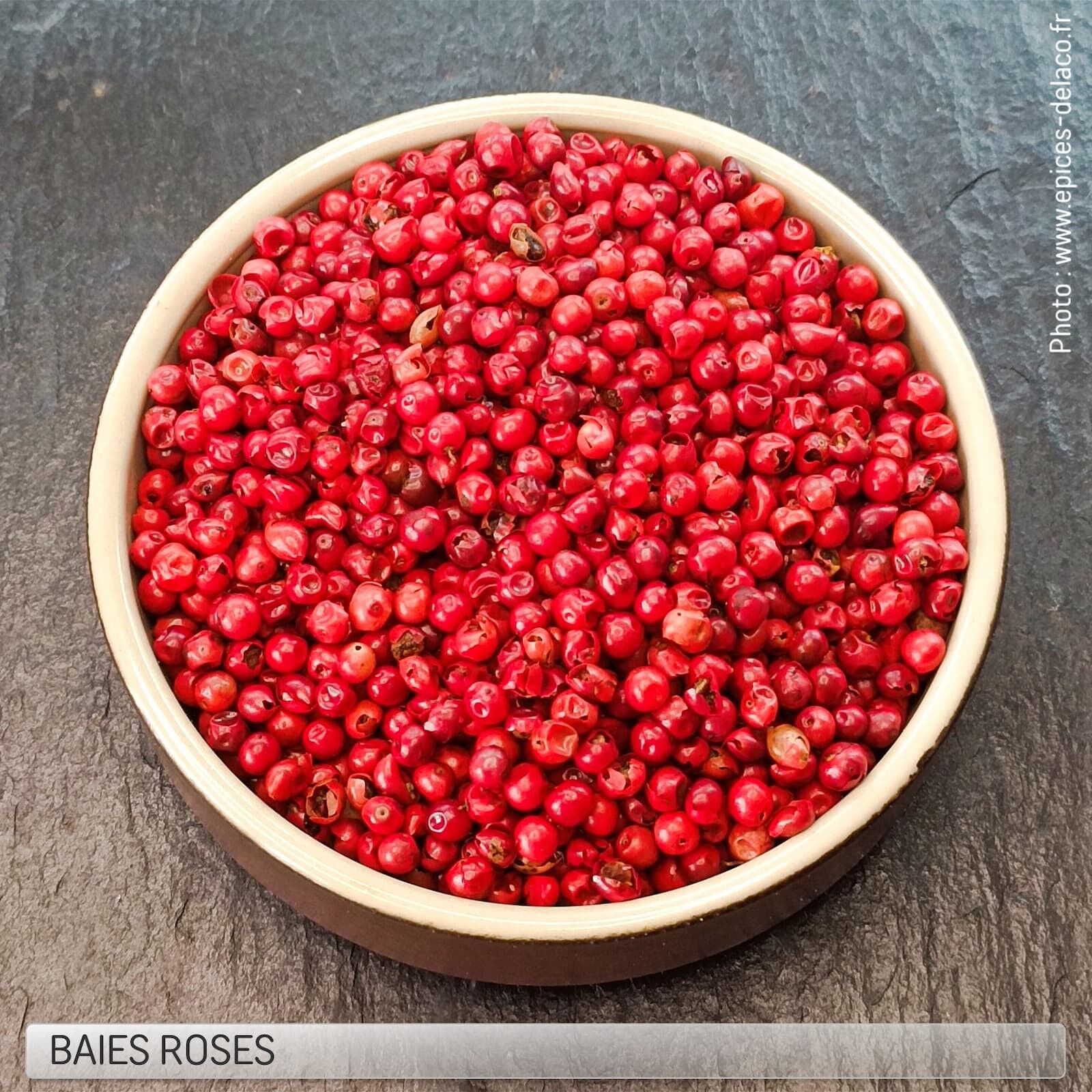 ROSA PAPRIKAKÖRNER - Gewürz, Pfeffer, Beere, Chili