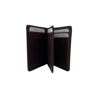 GABRIEL BROWN WILD LEATHER CARD HOLDER