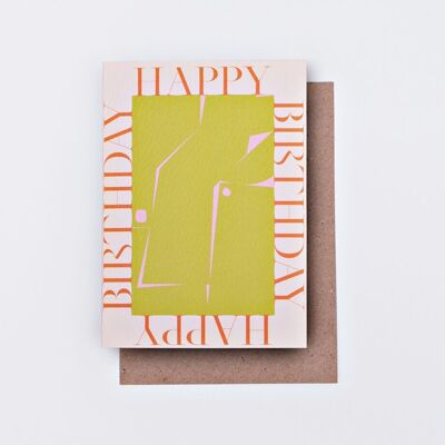 Athens Birthday Card