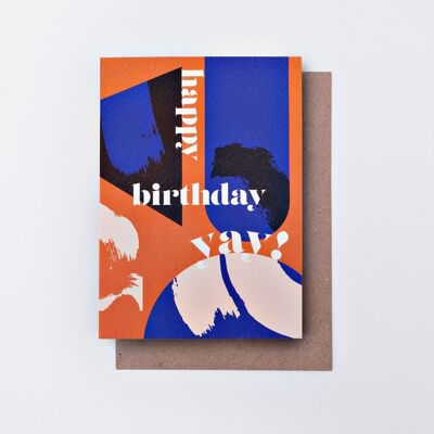 Carte d'anniversaire Bowery