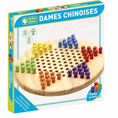 Chinese wooden checkers