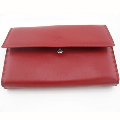 Leather companion - Red