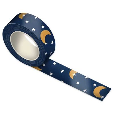 Washi Tape Luna y Estrellas