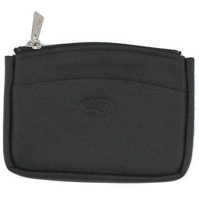 Leather wallet 553063 - Black