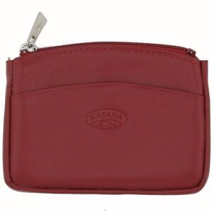 Porte monnaie cuir 553063 - Rouge