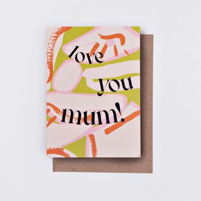 Capri Love You Mum Karte