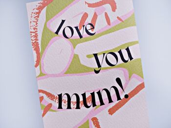 Carte Capri t'aime maman 2