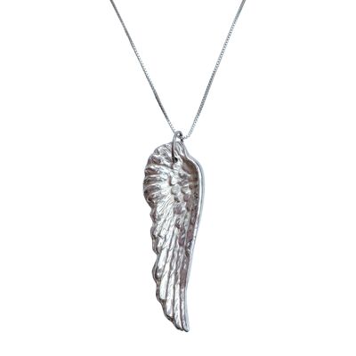 Handmade 925 Angel Feather Pendant with a 925 chain