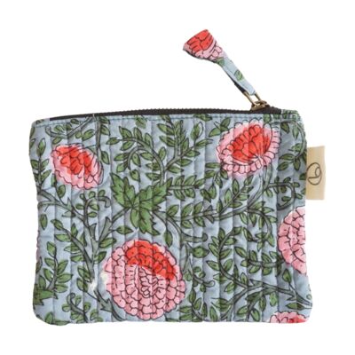 Printed cotton pouch N°13