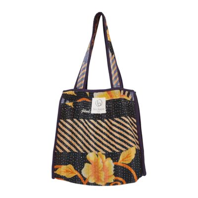 Tote bag en kantha N°538