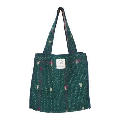 Tote bag en kantha N°541