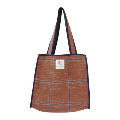 Tote bag en kantha N°545