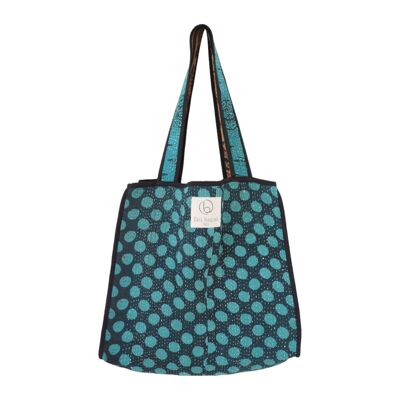 Tote bag en kantha N°554