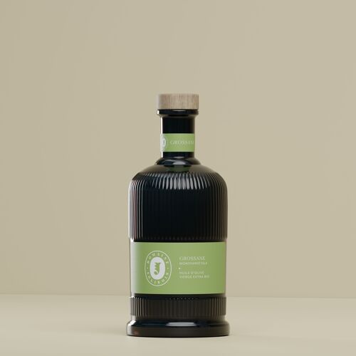 Huile d'olive monovariétale Grossane bio 500ml