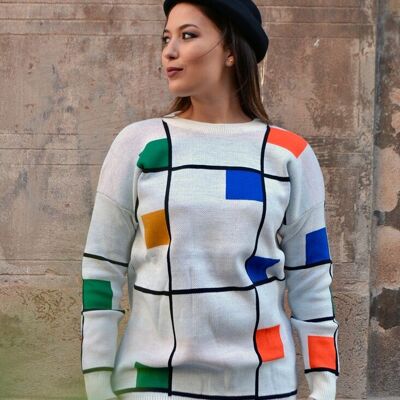 Mondrian sweater