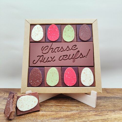 Coffret chocolat "Chasse aux oeufs"
