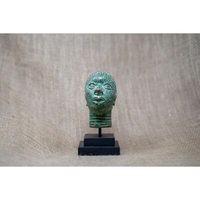 Testa in bronzo del Benin - 37.2
