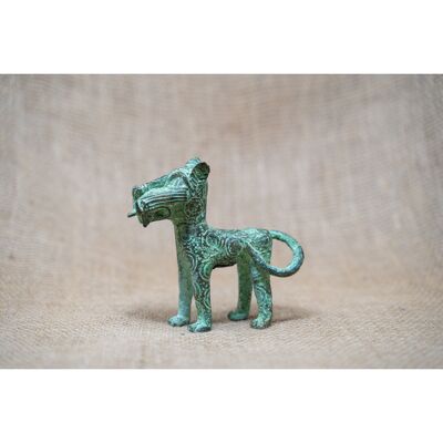 Benin-Leopardenskulptur - Bronze 56.11