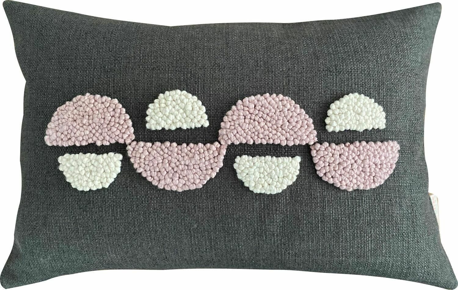 Punch Needle Kissenbezug - AfriScandi Pattern 8