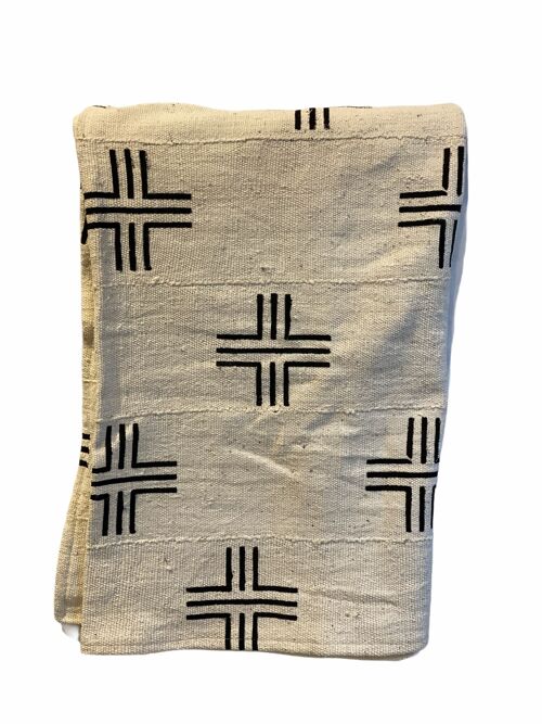 Mud Cloth Handwoven Throw