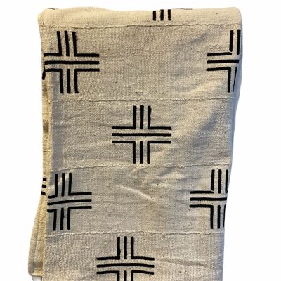 Mud Cloth Handwoven Throw