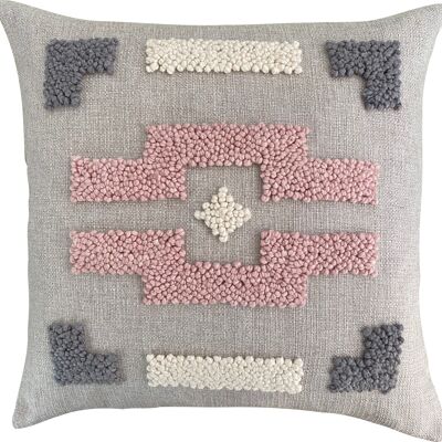 Housse de coussin Punch Needle - Ndebele Motif 3