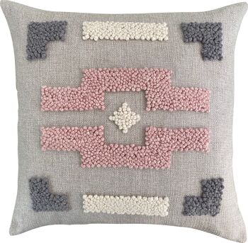 Housse de coussin Punch Needle - Ndebele Motif 3 1